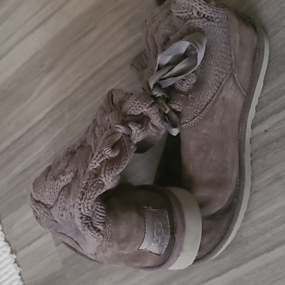 UGG Grey lace ups